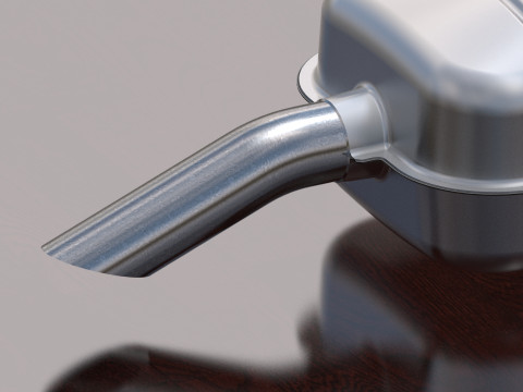Rear muffler Modèle 3D