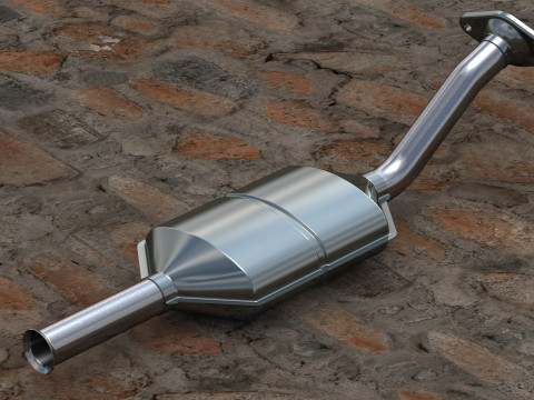 Catalytic converter 3D 模型