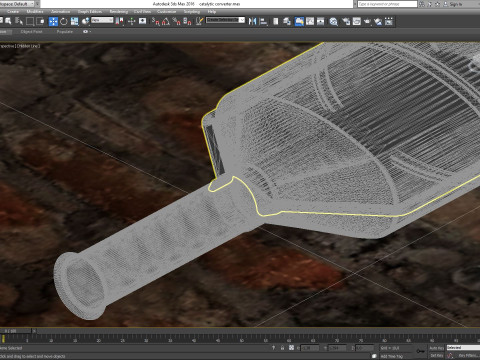 Catalytic converter 3D 模型