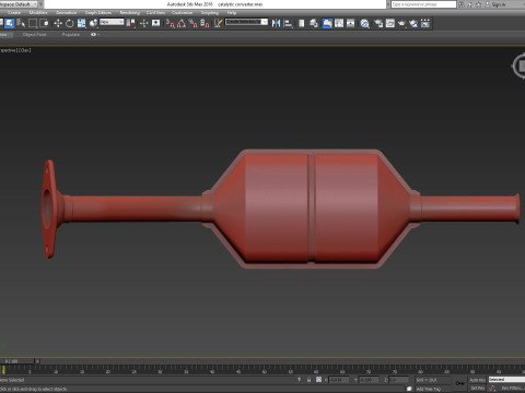Catalytic converter 3D 模型
