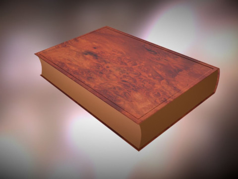 Old book Modelo 3D
