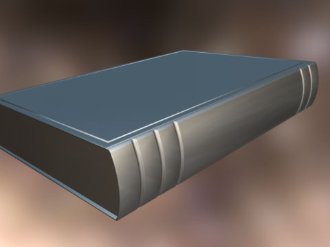 Old book Modelo 3D
