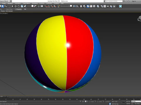 Bal&atilde;o Modelo 3D