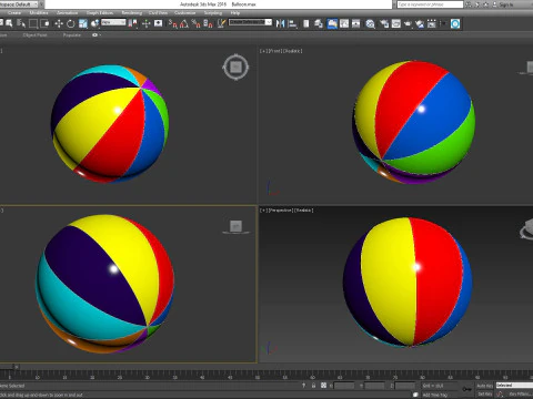 Bal&atilde;o Modelo 3D