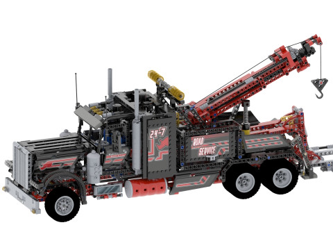 Lego tow truck 8285 3D Model