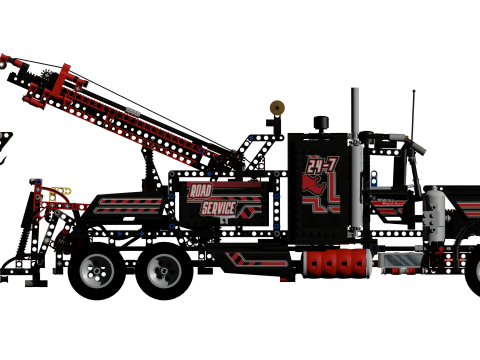 Lego tow truck 8285 3D Model