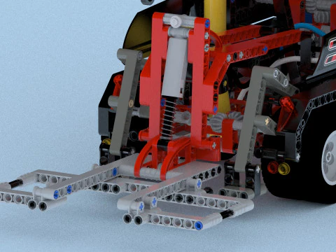Lego tow truck 8285 3D Model