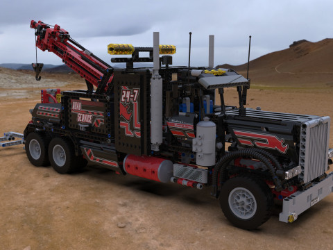Lego tow truck 8285 3D Model