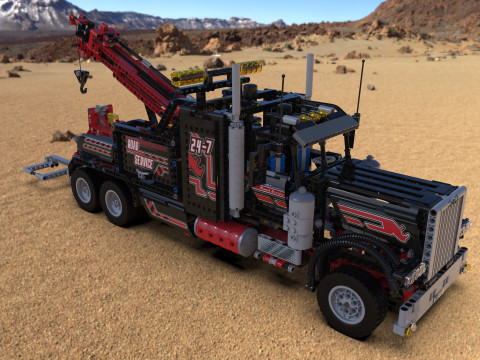 Lego tow truck 8285 3D Model