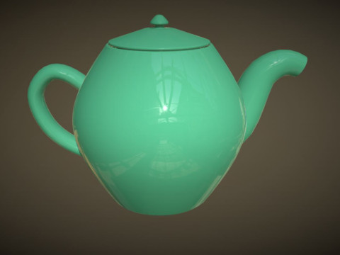 Teapot Modello 3D