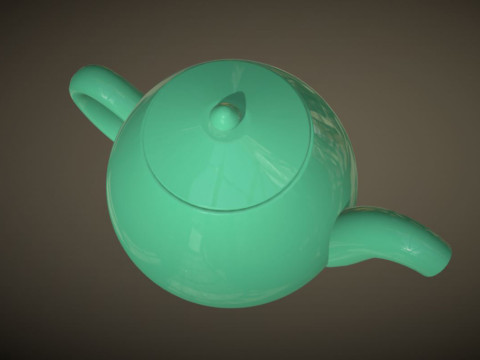 Teapot Modello 3D