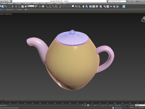 Teapot Modello 3D