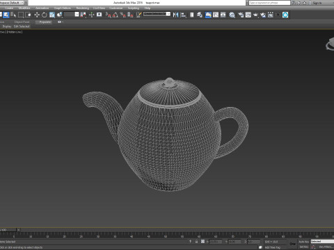 Teapot Modello 3D