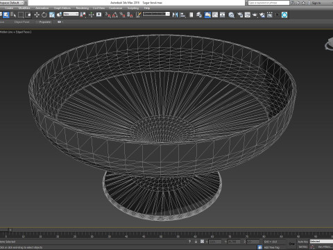 Sugar bowl Modello 3D