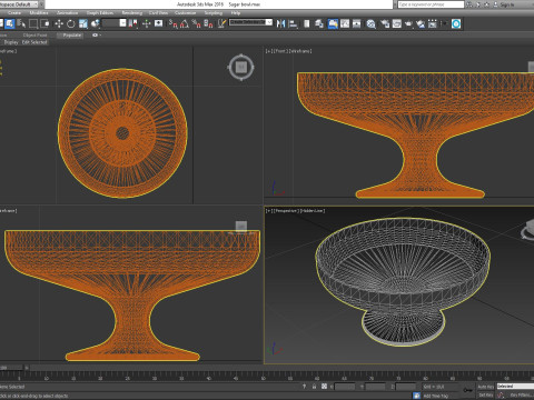 Sugar bowl Modello 3D