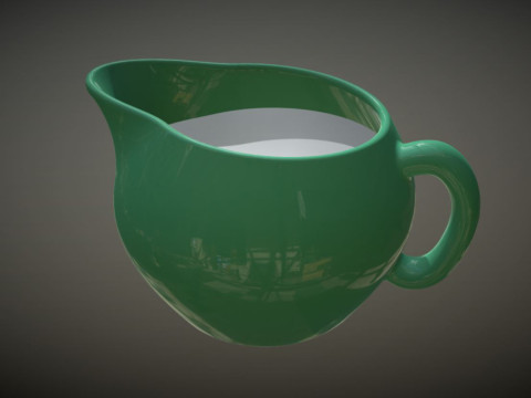 Milk can 3Dモデル