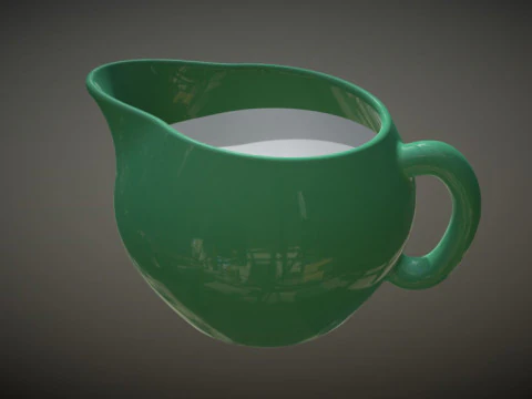 Lata de leite Modelo 3D