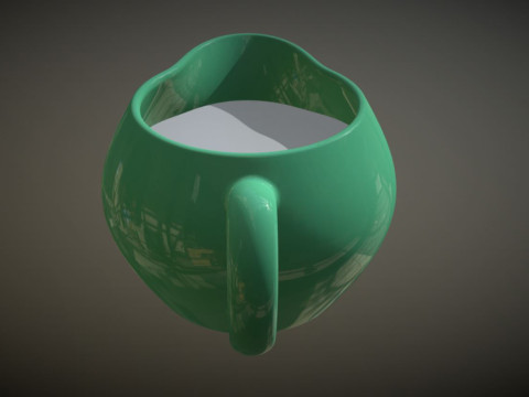 Milk can Modello 3D