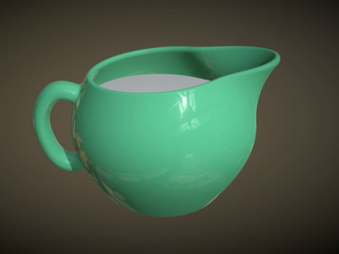 Milk can Modello 3D