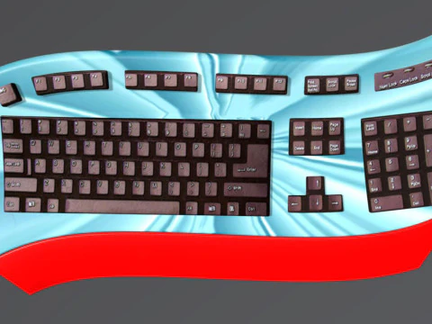 Keyboard 3D Model