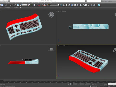 Keyboard 3D Model