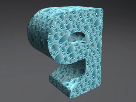 High speaker P 3D Model