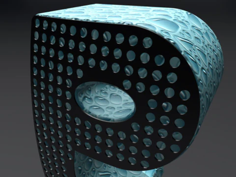 High speaker P 3D Model