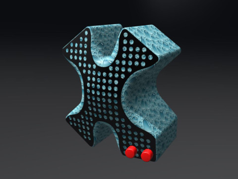 High speaker x Modello 3D