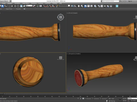 Respingente Modello 3D
