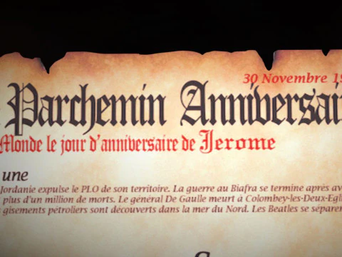 Parchment 3D Model