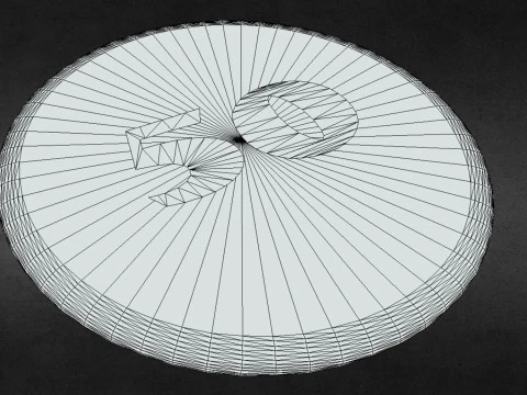 Token 50 points 3D Model