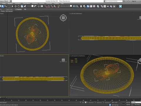 Token 50 points 3D Model