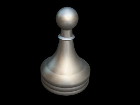 Chess piece pawn 3D Model