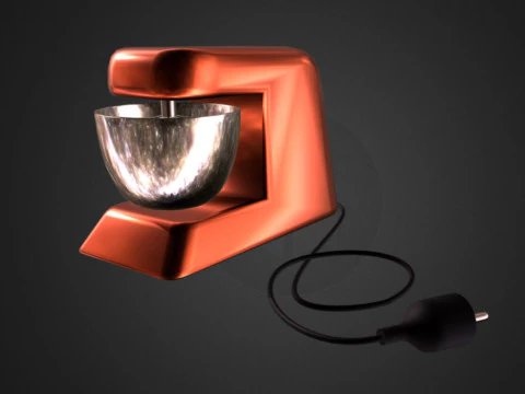 Food processor 3D Model