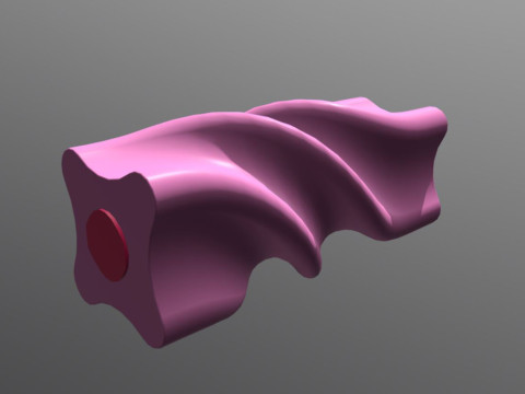 Pink candy Modello 3D