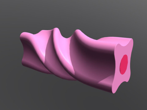 Pink candy Modello 3D