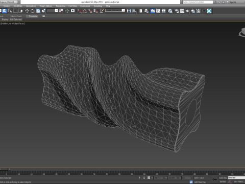 Pink candy Modello 3D