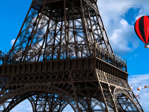 Torre Eiffel Modelo 3D