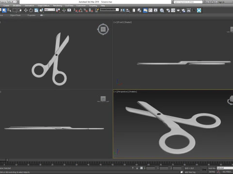 Ножиці 3D Модель