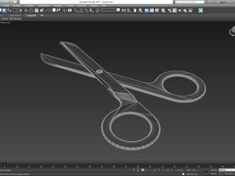 Scissors 3D Модель