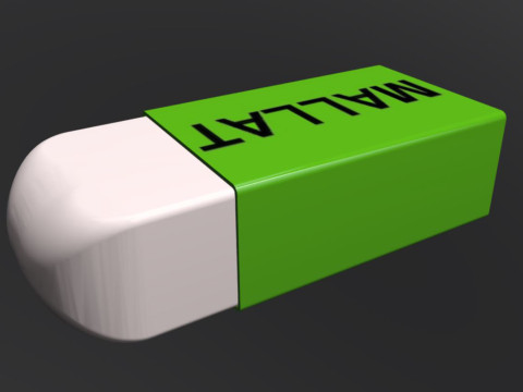 Eraser 3Dモデル