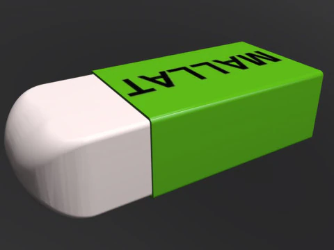 Eraser 3D Model