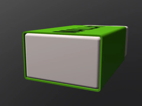 Eraser 3D Model