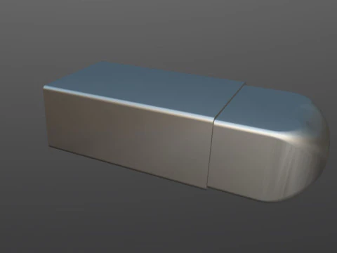 Eraser 3D Model