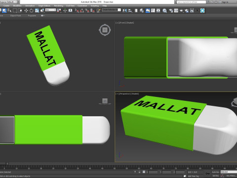 Eraser 3Dモデル