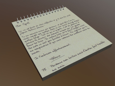 Notebook Modello 3D