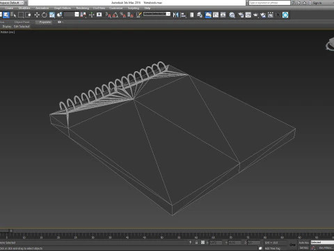 Notebook 3D Model