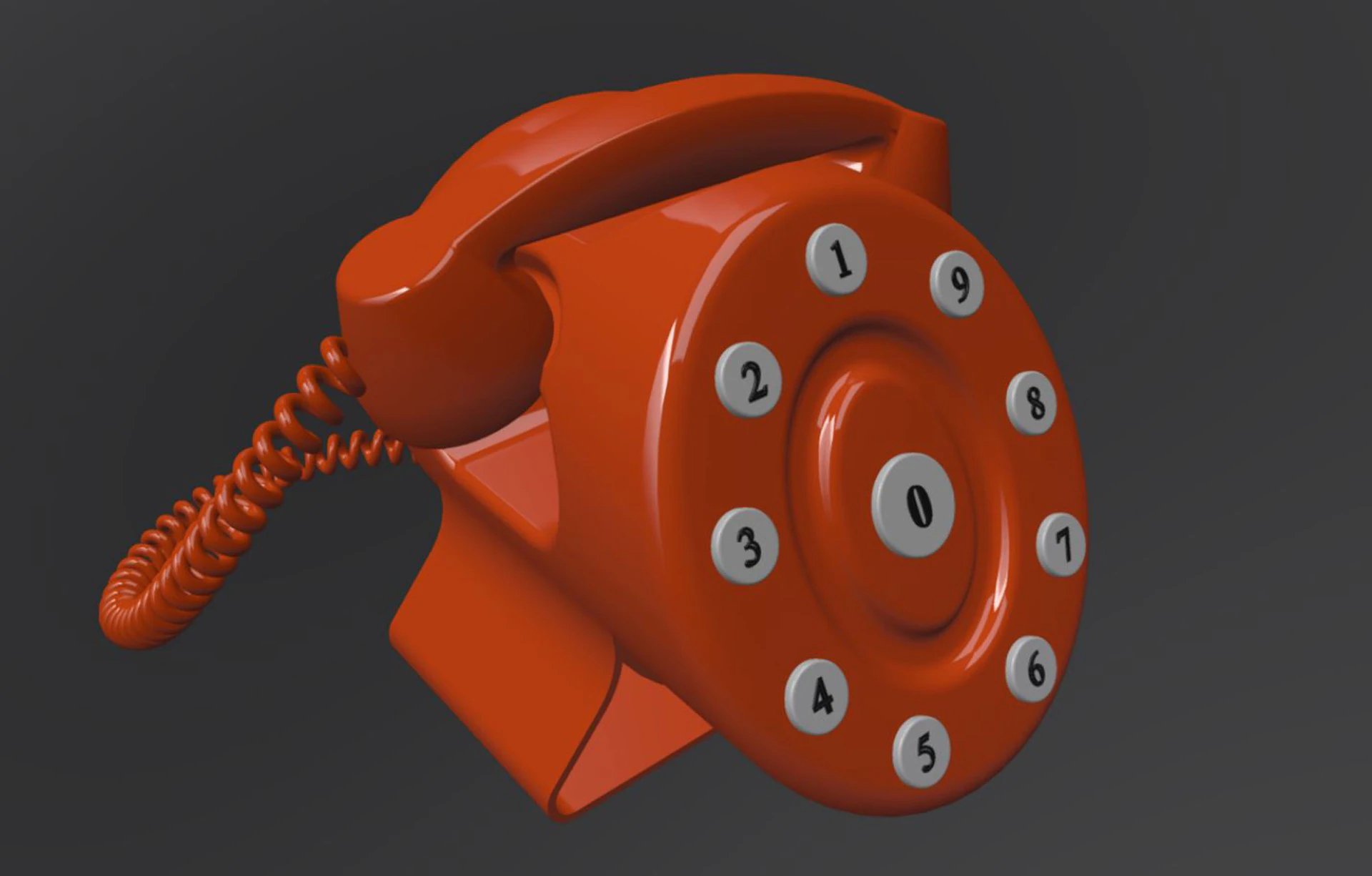 Phone 3D Model .c4d .max .obj .3ds .fbx .stl .blend