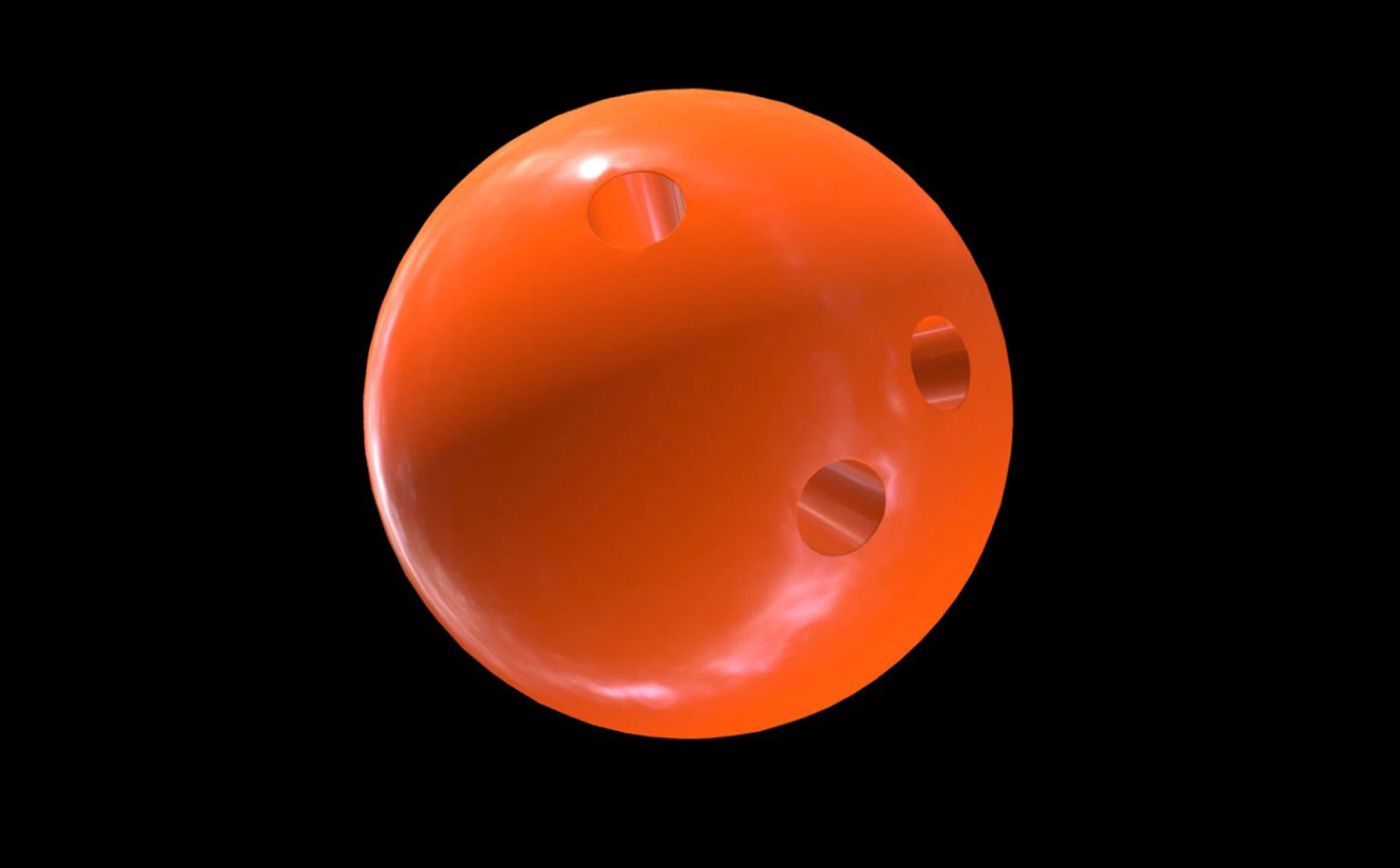 Bowling ball 3D Model .c4d .max .obj .3ds .fbx .stl .blend 