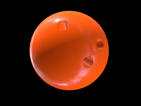 Bowling ball 3Dモデル